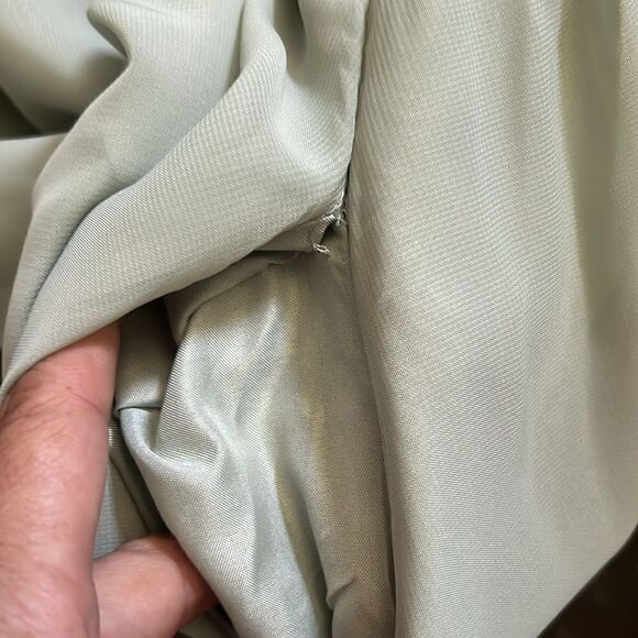 Lacería A-Line V-Neck Half Sleeves Long Chiffon with pockets - Picture 13 of 13